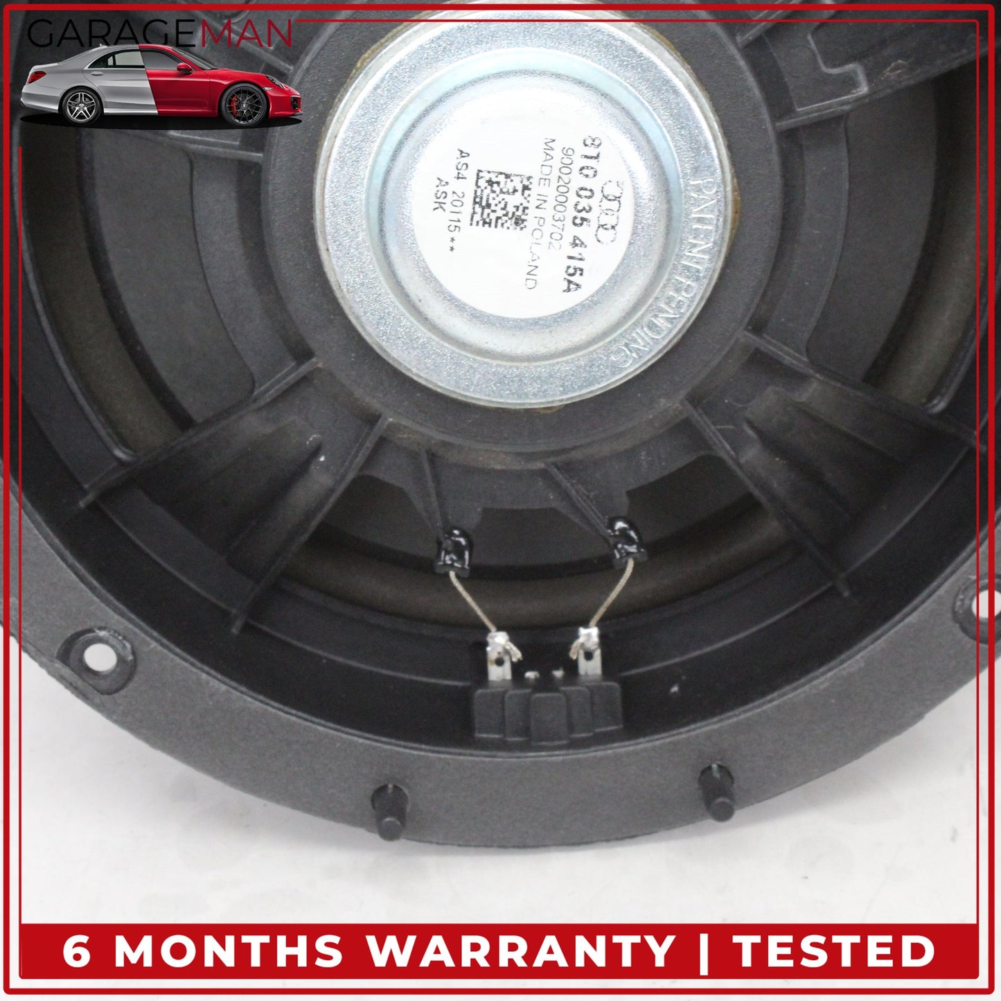 2009-2016 Audi A4 S4 Front Left and Right Side Door Audio Speaker 8T0035415A OEM