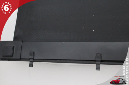 2011-2018 Porsche Cayenne 958 Rear Trunk Cargo Shade Cover Black 7P5867773 OEM