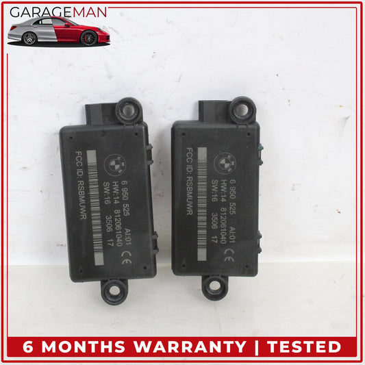 2004-2010 BMW 650i E64 DWA Alarm System Control Module Set of 2 6950525 OEM