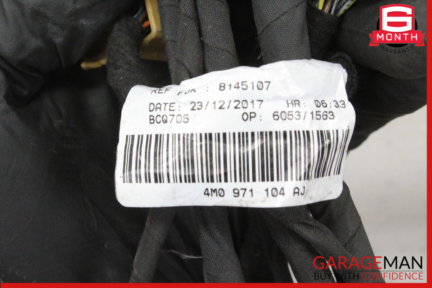 2017-2024 Audi Q7 Rear Bumper Parking Sensor Wire Harness 4M0971104
