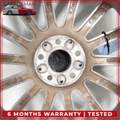 2015-2023 Mercedes W205 C300 Rear Side Wheel Rim 8.5JX19 H2 ET52 2054011400 OEM