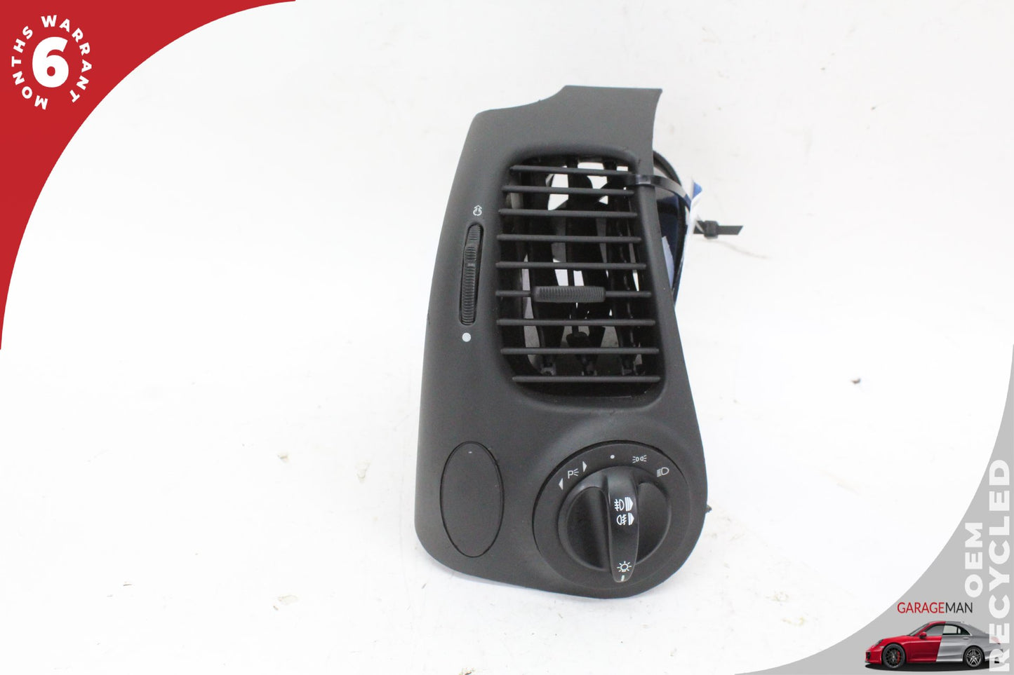 1999-2005 Porsche 911 996 Coupe Left Dash Air Vent Black 99655222505 OEM