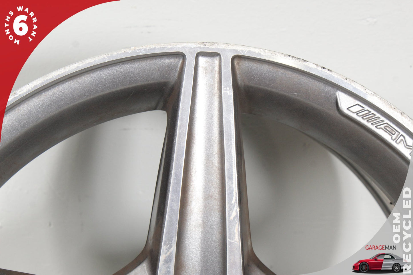 2015-2019 Mercedes W205 C300 5 Spoke Rear Side Wheel Rim 8.5JX18 H2 ET49 OEM