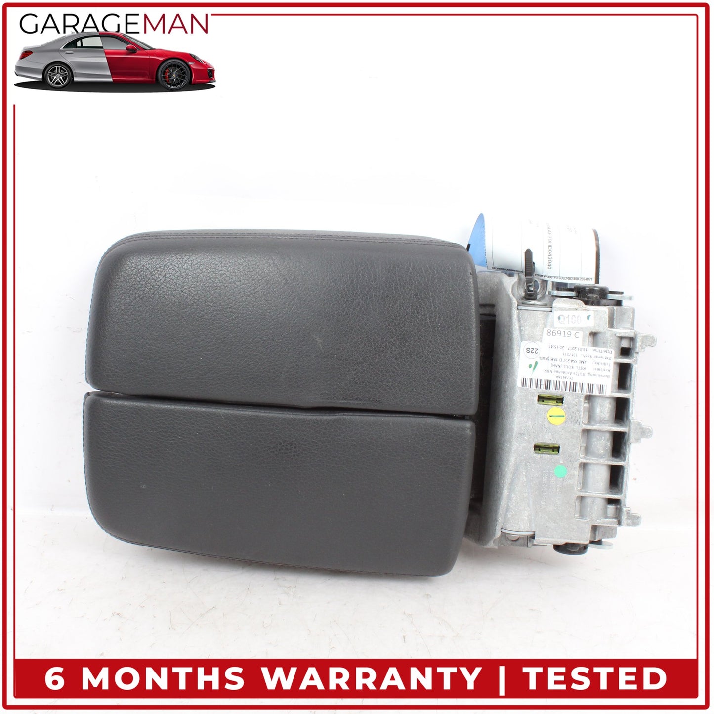 2017-2019 Audi Q7 Front Center Console Armrest Lid Cover Black 4M0864207D OEM