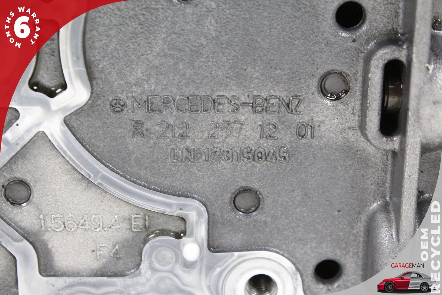 Mercedes W212 E350 GL450 CL550 7G Tronic Transmission Valve Body 2122771201 OEM