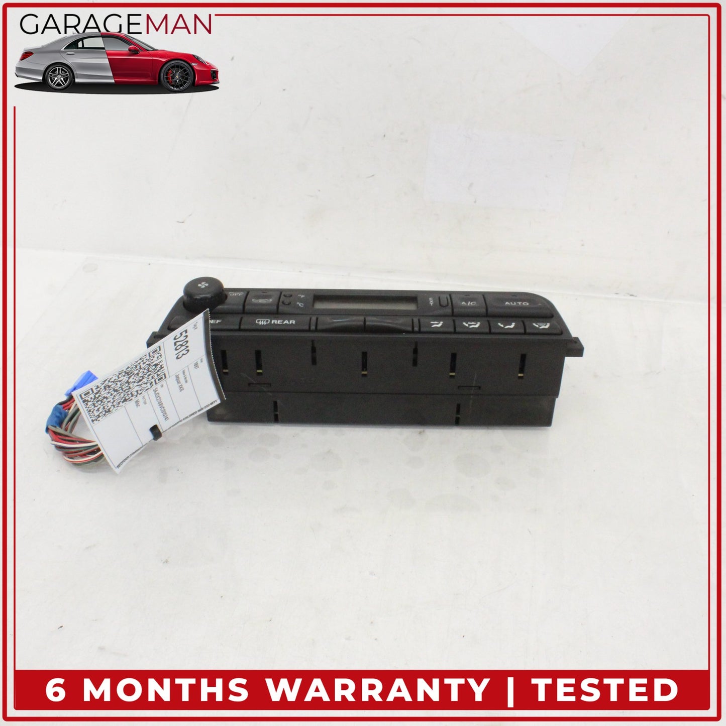 1997-2006 Jaguar XK8 AC Temperature Climate Control Switch Panel LJA7690BB OEM