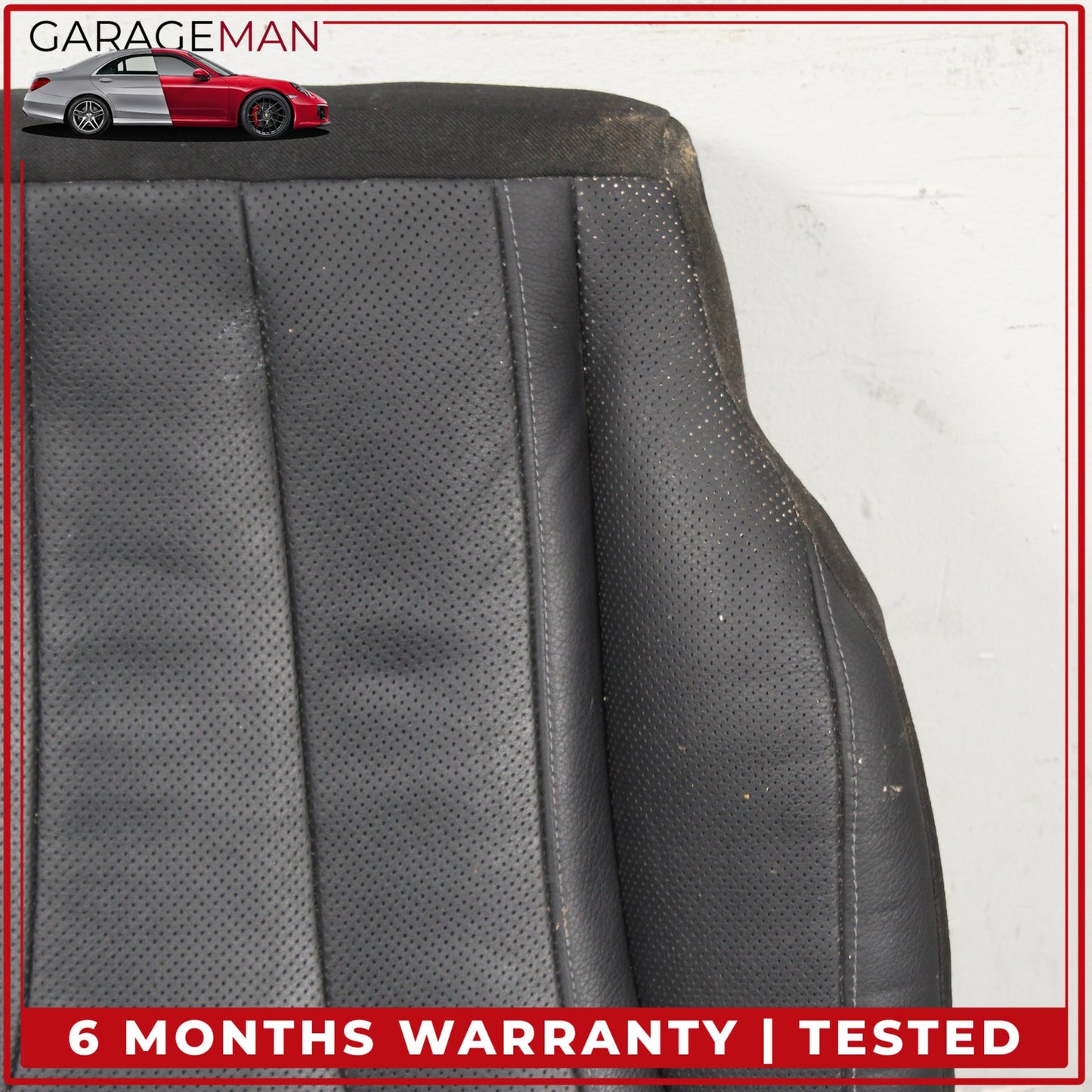 2014-2017 Mercedes W222 S550e Front Right Lower Bottom Seat Cushion Black OEM