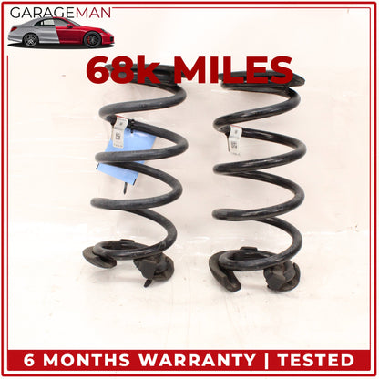 2017-2023 Tesla Model 3 Rear Left and Right Side Coil Spring Set 104447291E OEM