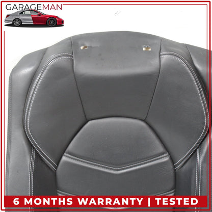 2013-2018 Maserati GranTurismo M145 Coupe Rear Top Upper Bench Seat Black OEM
