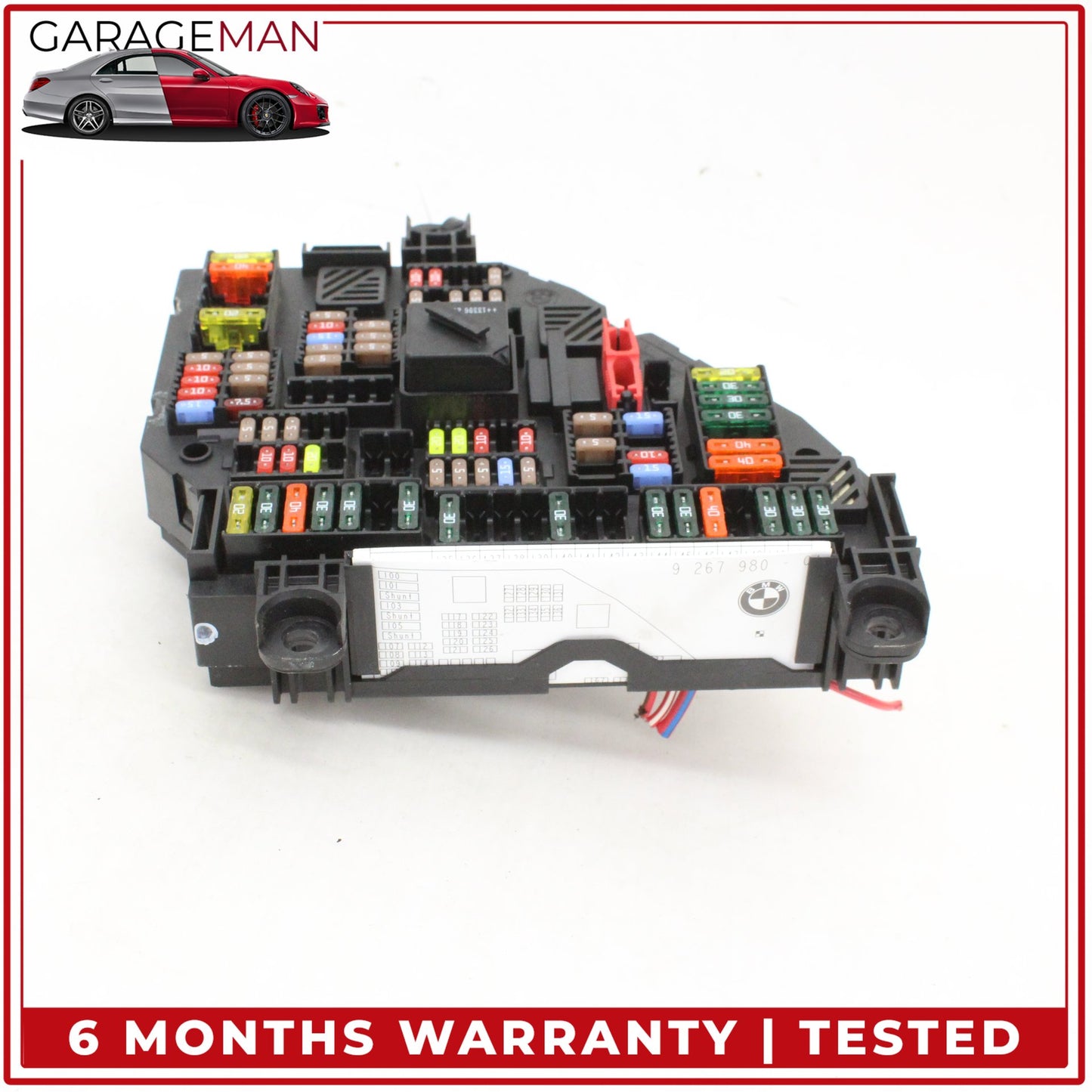 2012-2018 BMW 650i 640i Rear Power Distribution Relay Fuse Box 9264923 OEM