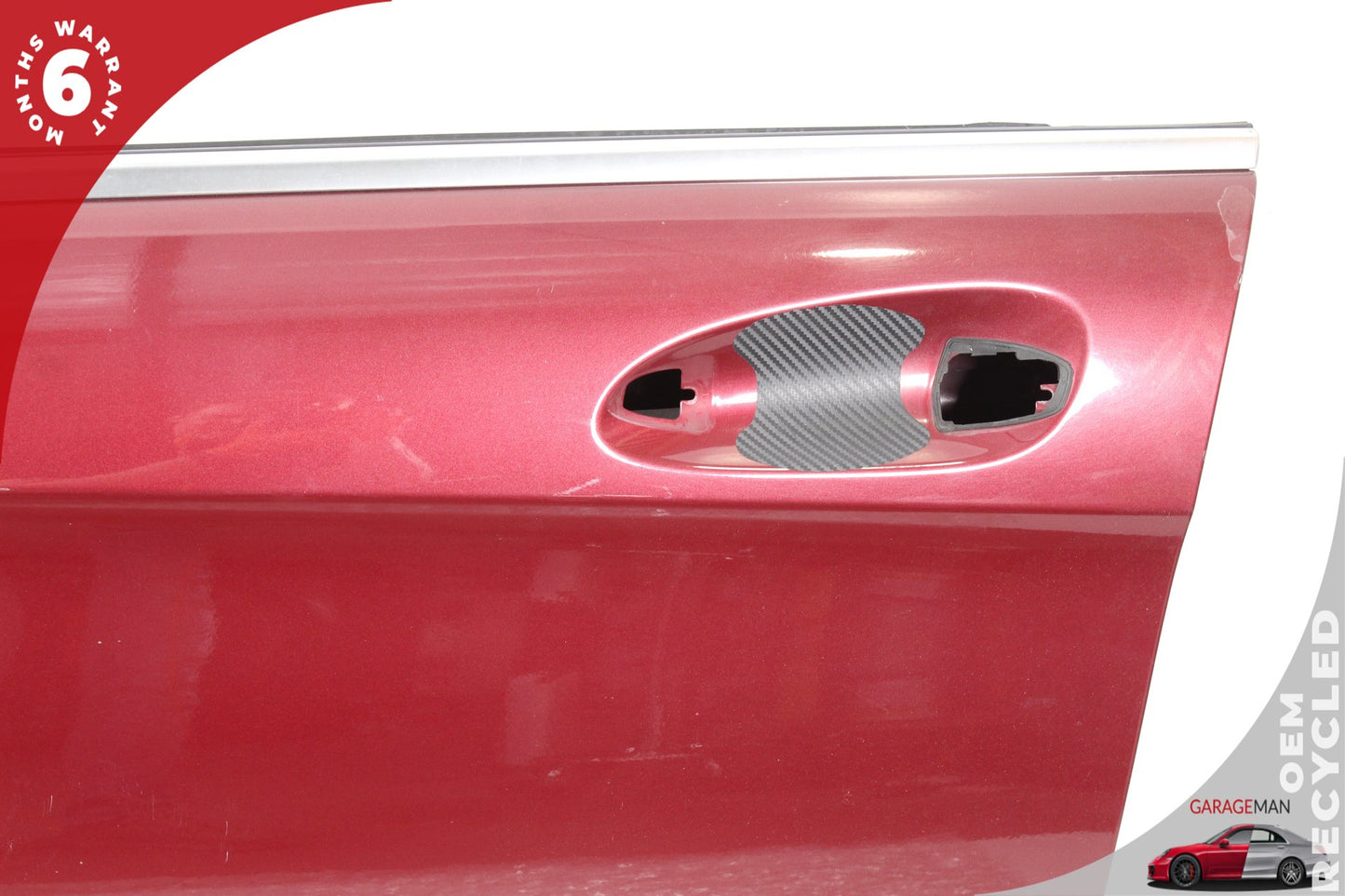 2012-2018 Mercedes W218 CLS550 Front Left Driver Side Door Shell Red OEM