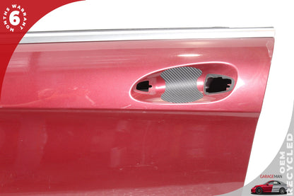 2012-2018 Mercedes W218 CLS550 Front Left Driver Side Door Shell Red OEM