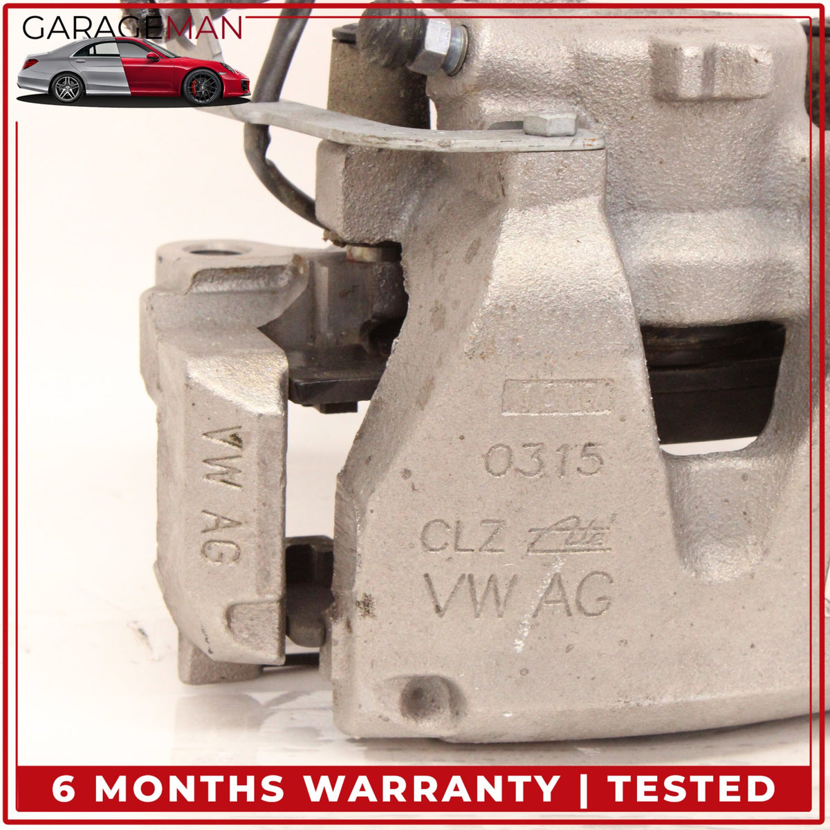 2017-2024 Audi A4 Front Left and Right Side Brake Caliper Set 8W0615123 OEM