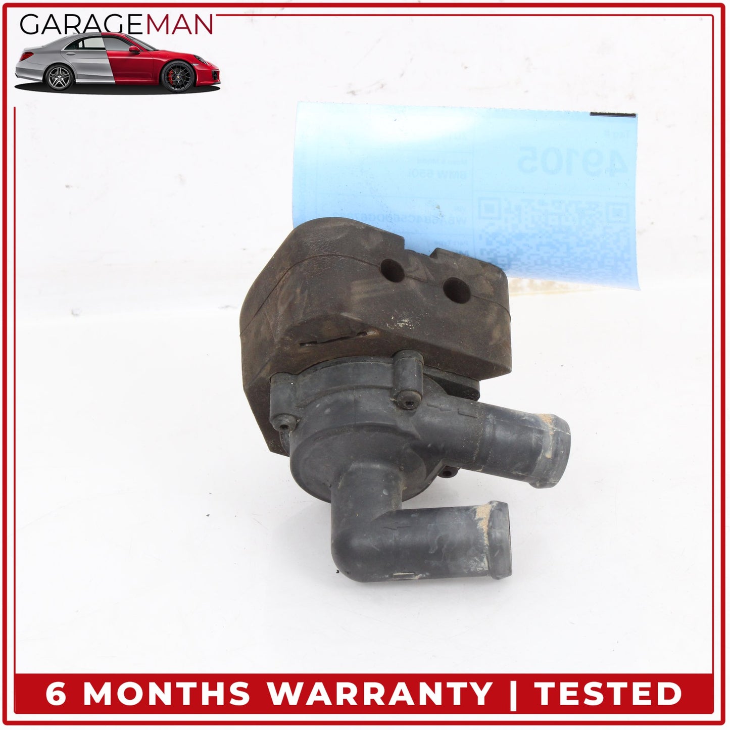 2012-2019 BMW 650i 4.4L V8 N63 Auxiliary AUX Circulation Water Pump 9253081 OEM