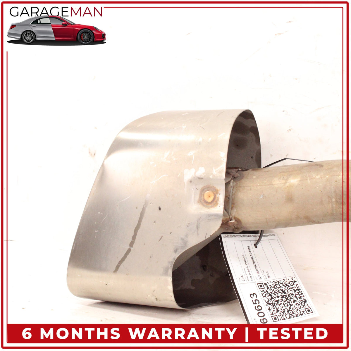 2011-2018 Porsche Cayenne 958 Rear Left Side Exhaust Muffler Tip 7P5253681 OEM
