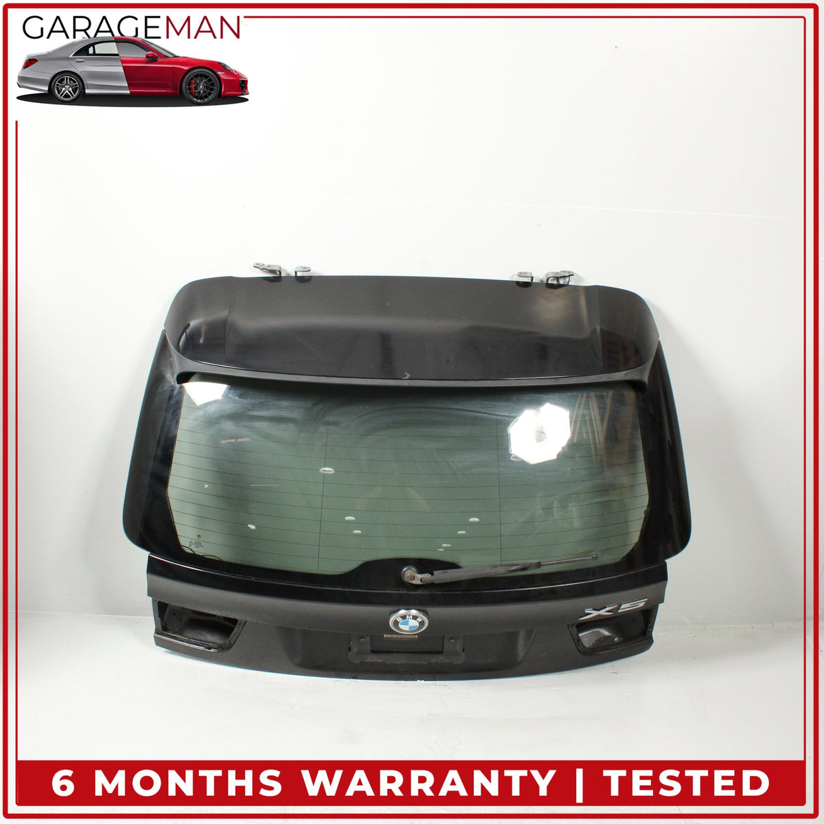 2007-2013 BMW X5 E70 Rear Trunk Lid Hatch Tailgate Panel Assembly Black OEM