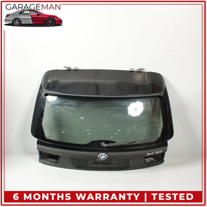 2007-2013 BMW X5 E70 Rear Trunk Lid Hatch Tailgate Panel Assembly Black OEM