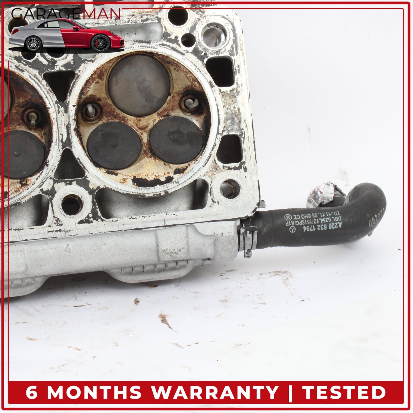 2000-2006 Mercedes W220 S430 CLK430 E430 Left Side Cylinder Head 1130161401 OEM