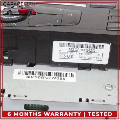 2013-2016 Audi A4 S4 Front Dash Audio Radio Receiver CD Player 8R1035186Q OEM