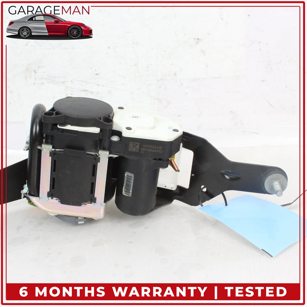 2012-2016 Mercedes W212 E350 Front Left Driver Side Seat Belt 615378800 OEM