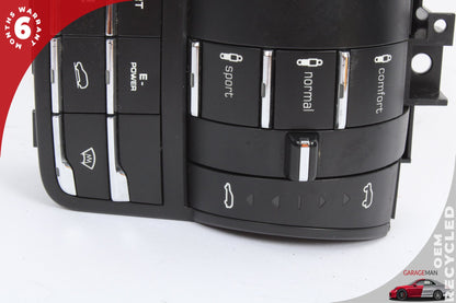2011-2014 Porsche Cayenne 958 Suspension Mode Selector Control Switch Panel OEM