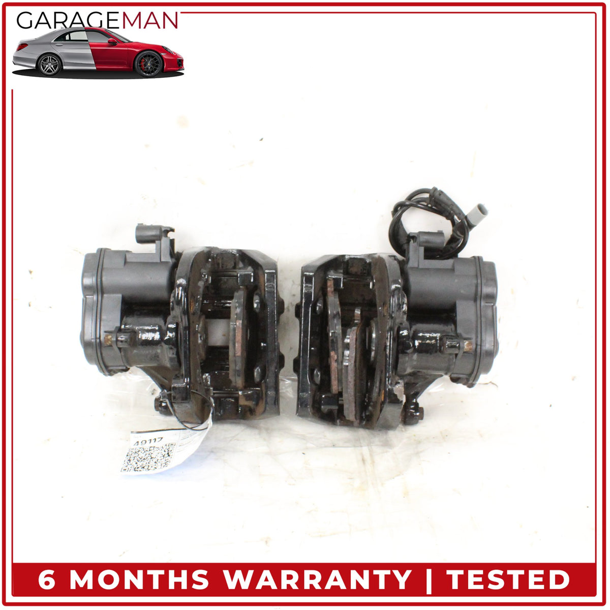 2013-2019 BMW 650i F06 Sedan Rear Left and Right Side Brake Caliper 7846695 OEM