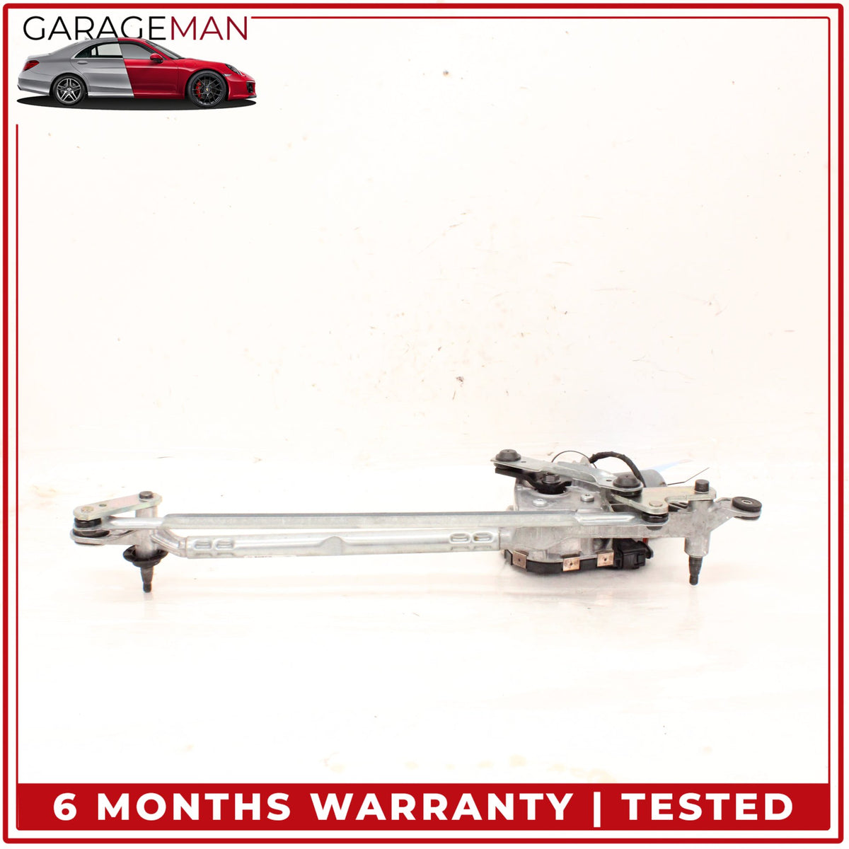 2017-2025 Audi A4 Front Windshield Wiper Linkage w/ Motor Bosch 8W1955119A OEM