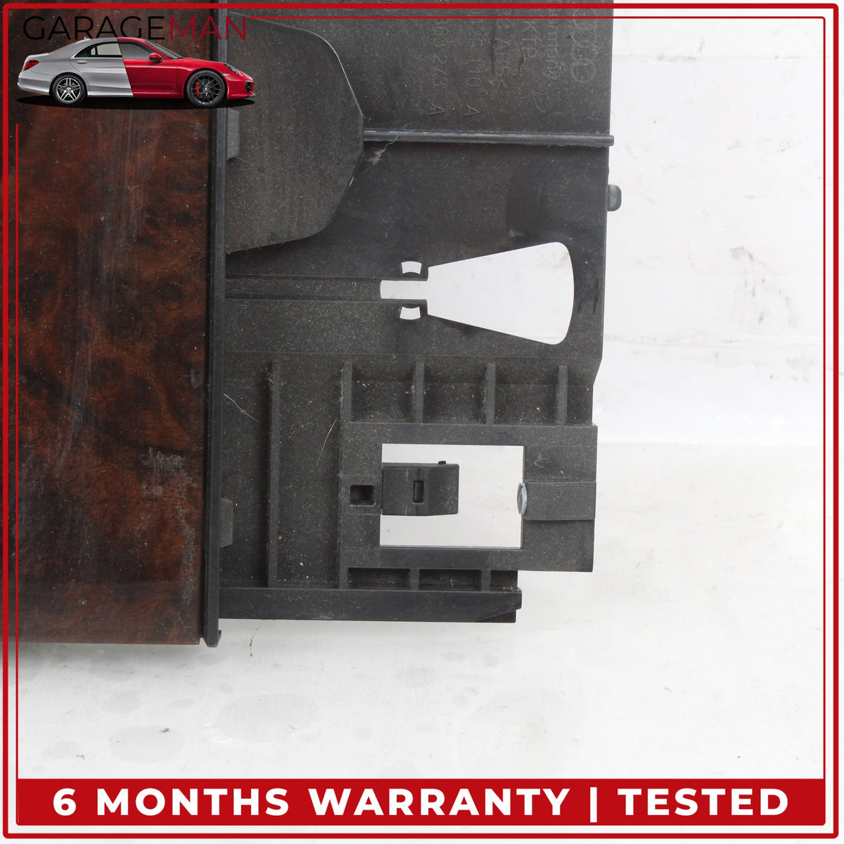 2012-2018 Audi A6 A7 Front Center Console Storage Tray Box Wood 4G0864131 OEM