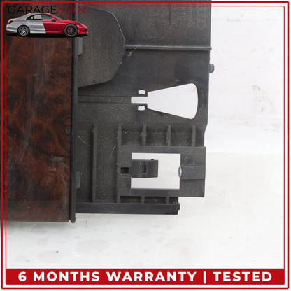 2012-2018 Audi A6 A7 Front Center Console Storage Tray Box Wood 4G0864131 OEM