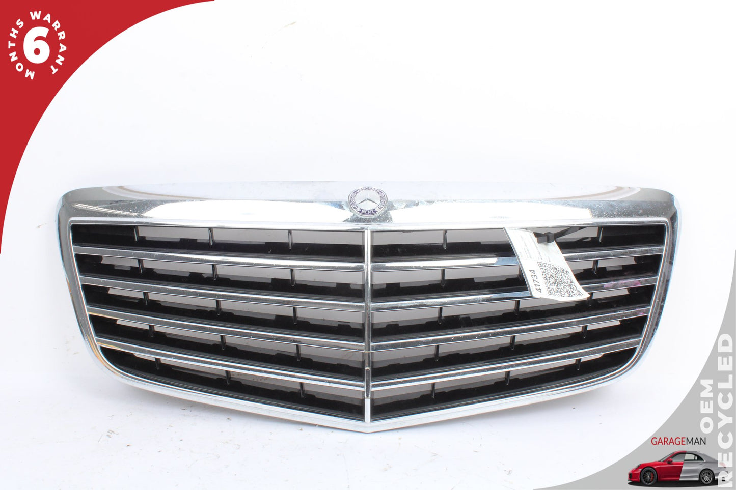 2010-2013 Mercedes-Benz S550 W221 Sedan Front Hood Radiator Grille 2218800483