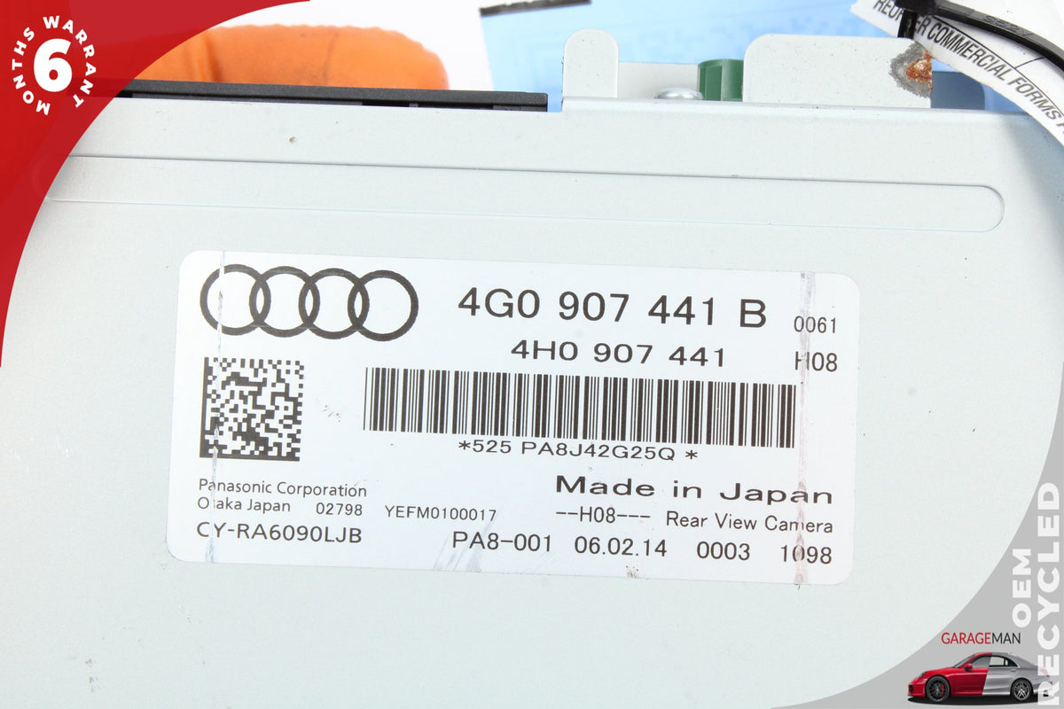 2012-2018 Audi A6 A7 Rear Trunk Camera Control Module 4G0907441B OEM