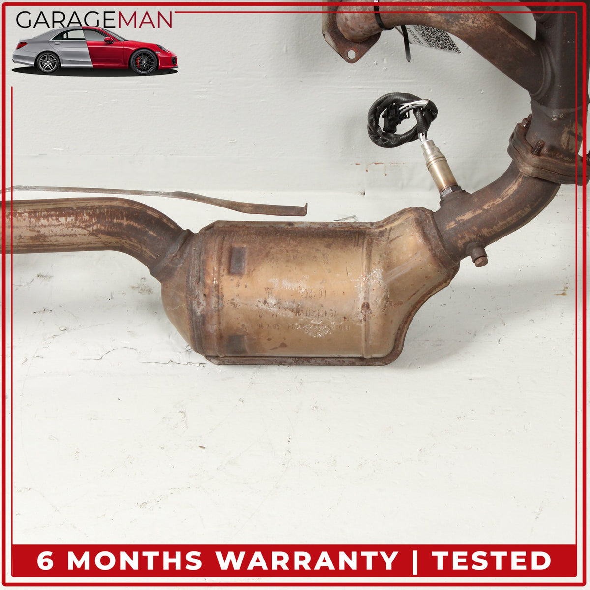 1999-2002 Porsche 911 996 Complete Exhaust (Manifold, Downpipe, Muffler) OEM