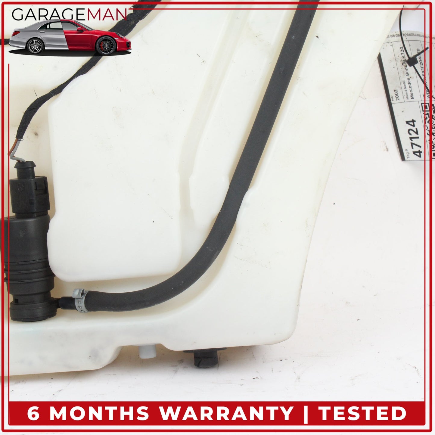 1997-2004 Mercedes-Benz SLK320 R170 Windshield Washer Fluid Reservoir 1708690320