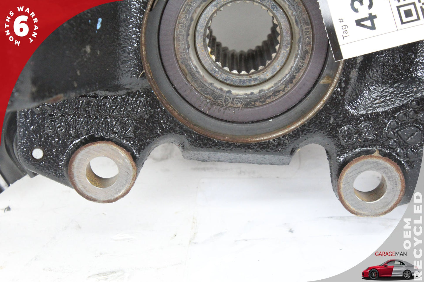 2012-2019 Fiat 500e FWD Front Right Spindle Knuckle Wheel Hub 4877762AA OEM
