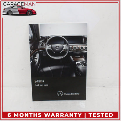 2017 Mercedes W222 S550e Owner Operator Manual Book Case Set OEM