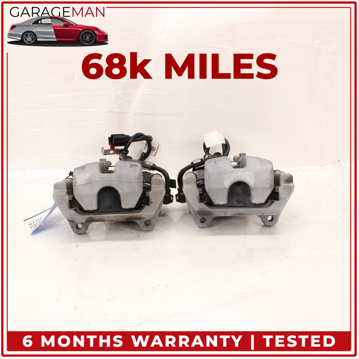 2017-2023 Tesla Model 3 Rear Left and Right Side Brake Caliper 104462300G OEM