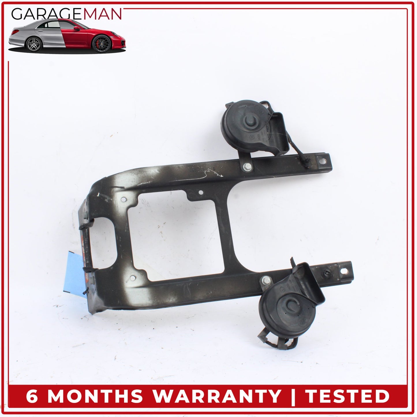 2006-2012 Mercedes W164 ML350 Center Radiator Core Tie Bar Support w/ Horn OEM