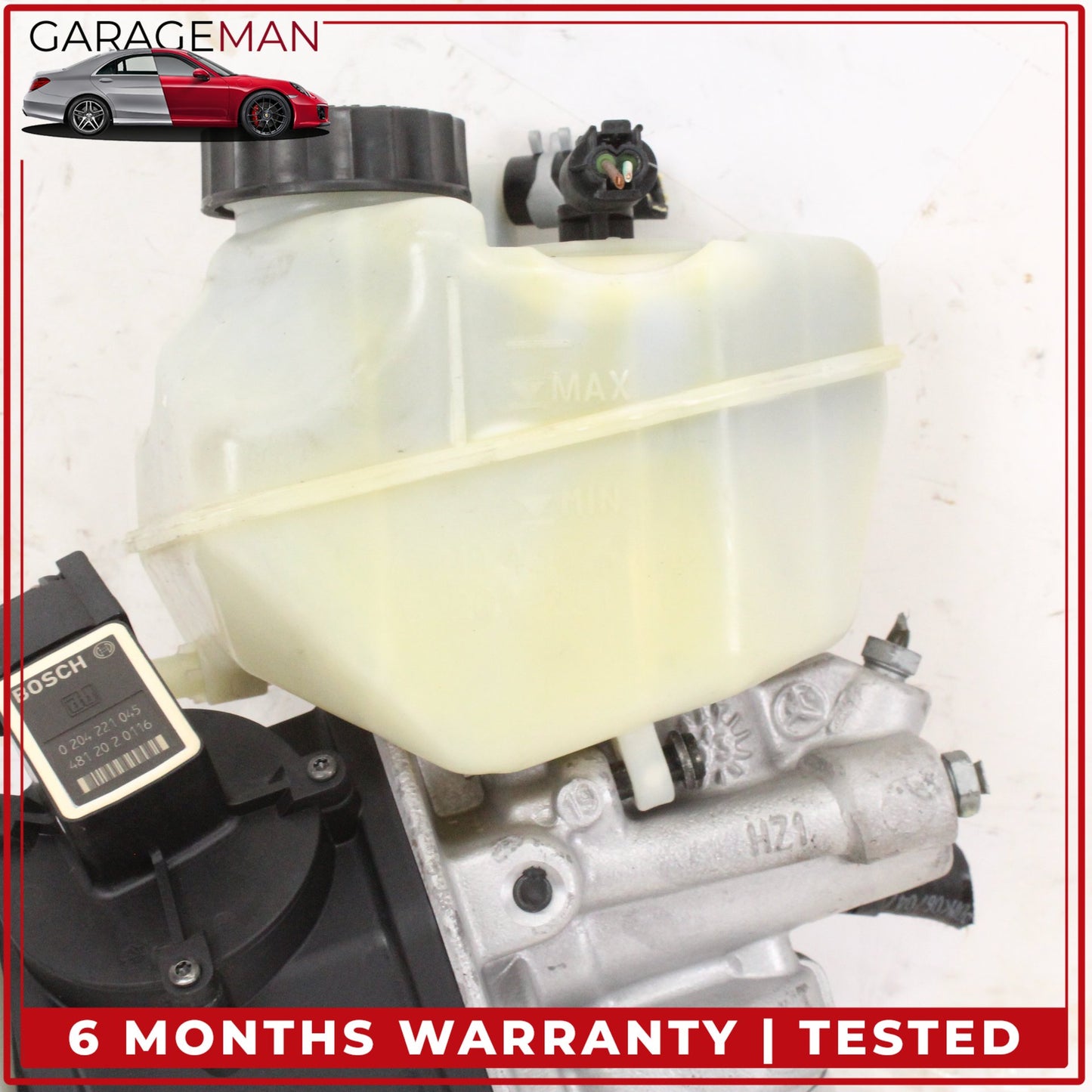 2003-2008 Mercedes W211 E320 Power Brake Booster Master Cylinder 0204121002 OEM