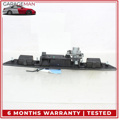 2011-2018 Audi A8 S8 Rear Trunk Lid License Plate Panel w/ Lock Cylinder OEM