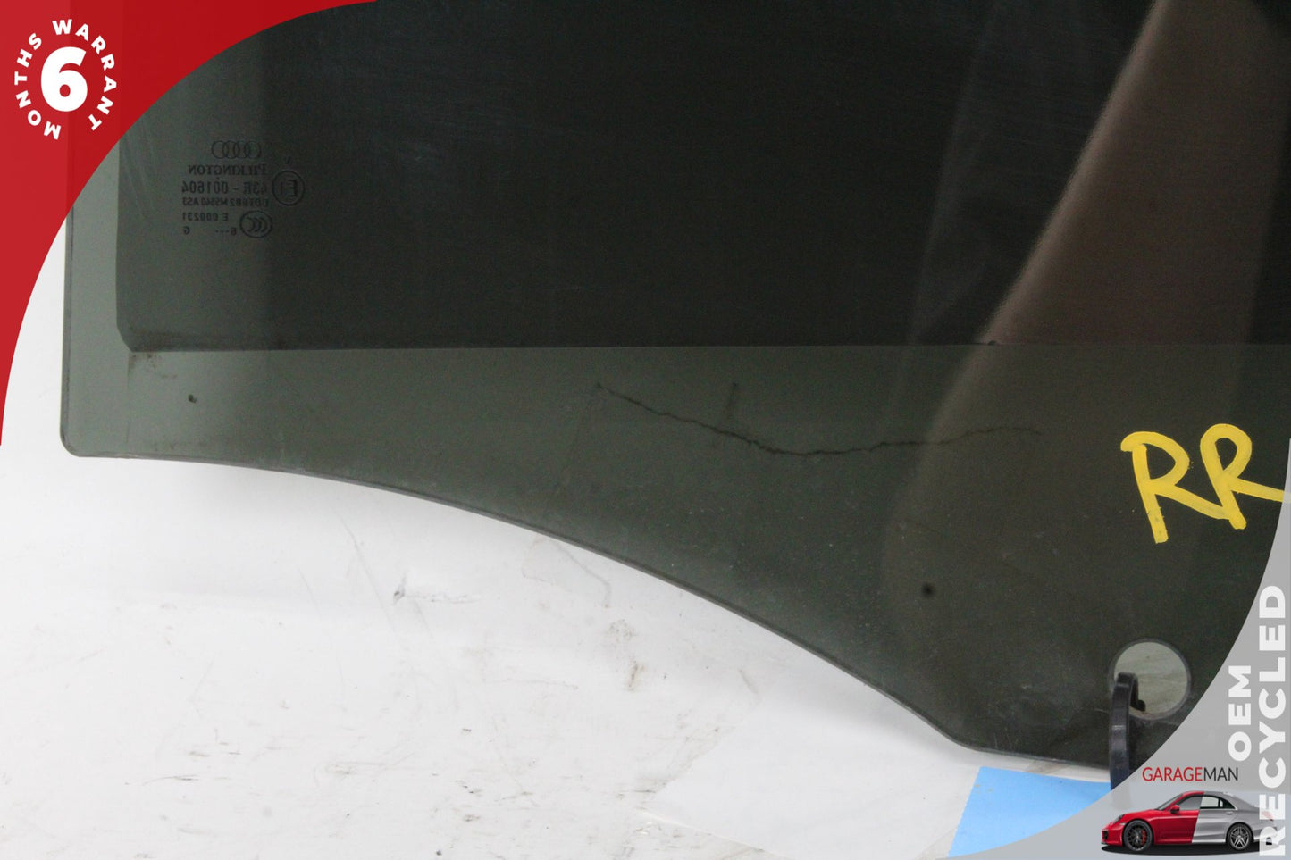2007-2015 Audi Q7 4L Rear Right Passenger Side Window Glass 4L0845206A OEM