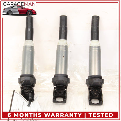 2012-2019 BMW 640i 3.0L N55 Engine Motor Ignition Coils Set of 6 8616153 OEM