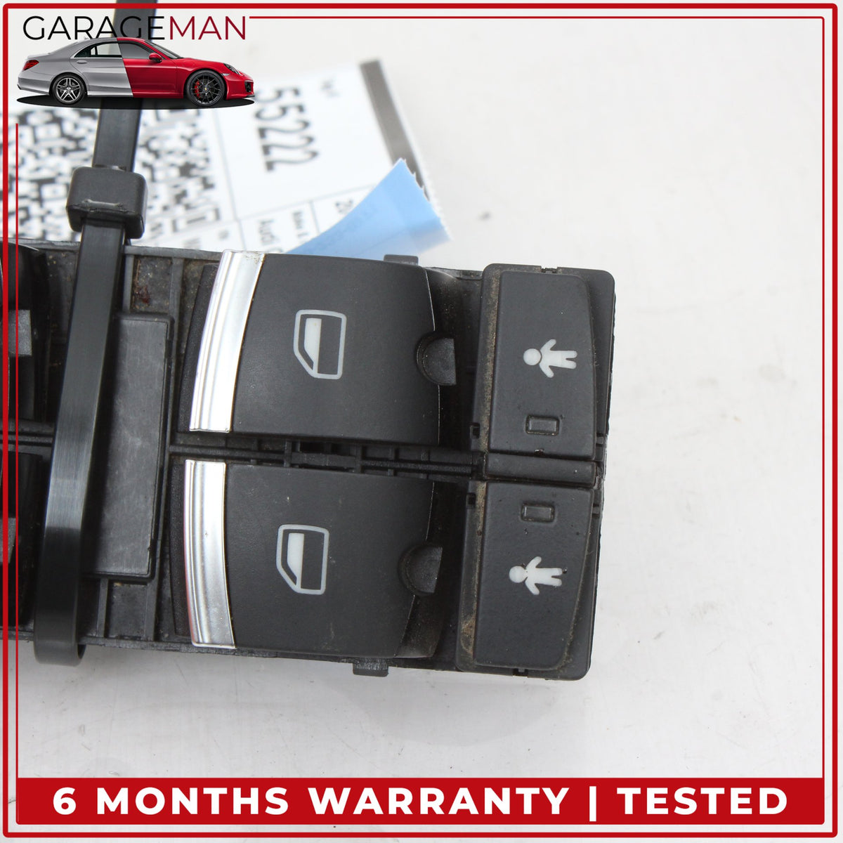 2007-2015 Audi Q7 Front Left Side Master Window Control Switch 4F0959851 OEM