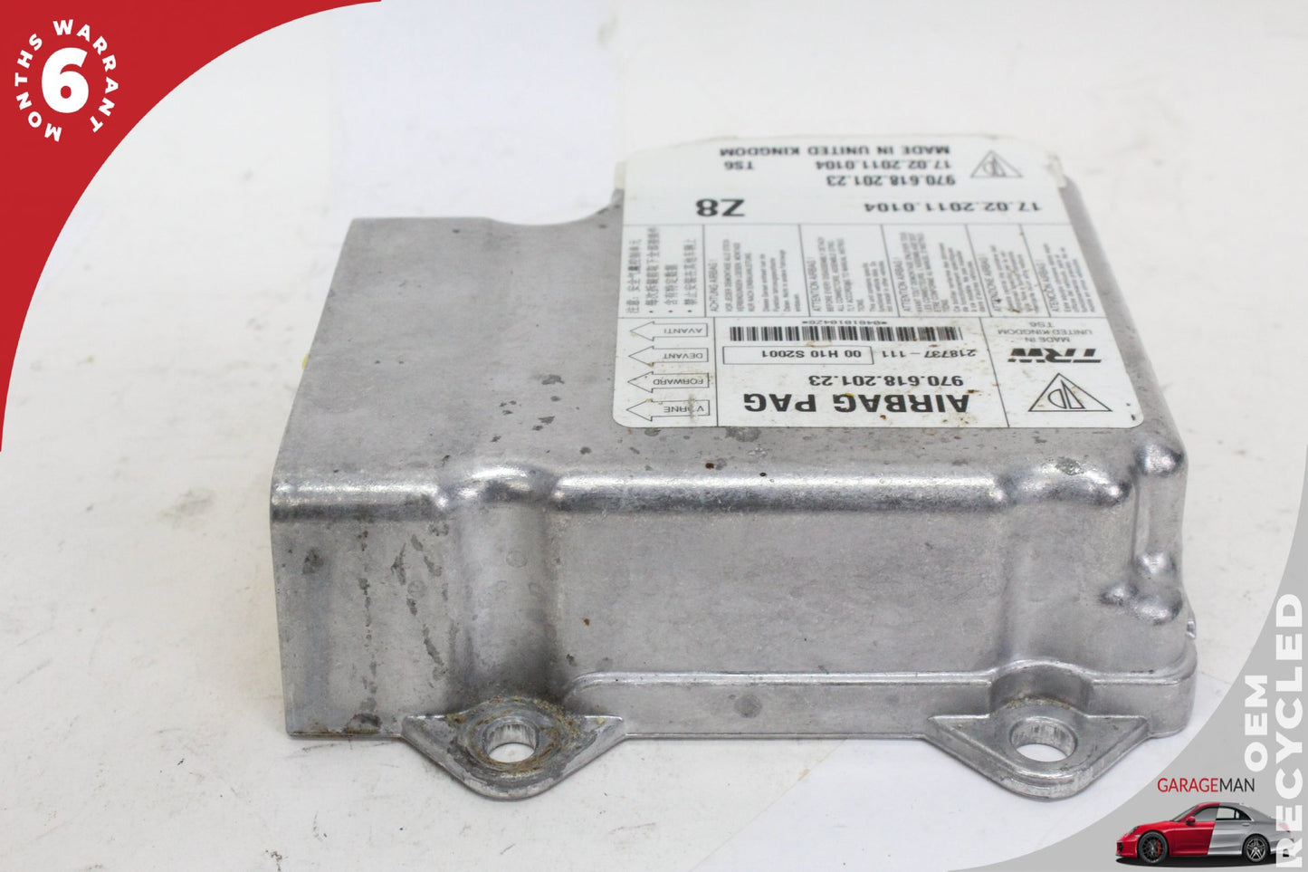 2010-2016 Porsche Panamera 970 Airbag Air Bag SRS Sensor Module 97061820123 OEM