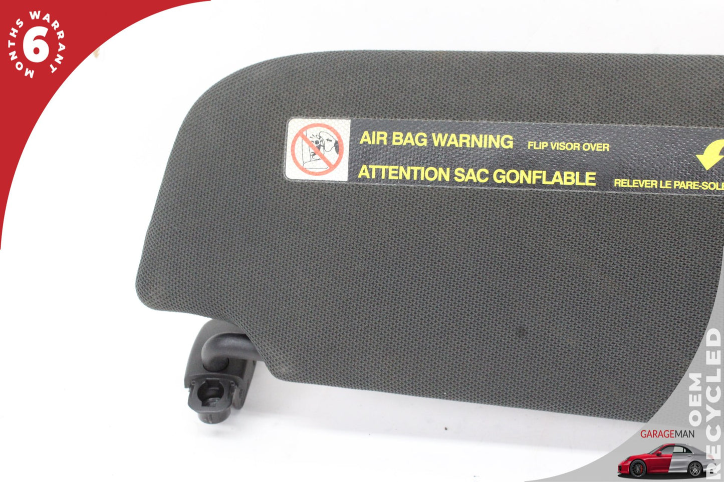 2011-2018 Audi A8 S8 Front Left Side Illuminated Sun Visor Black 4H0857551 OEM
