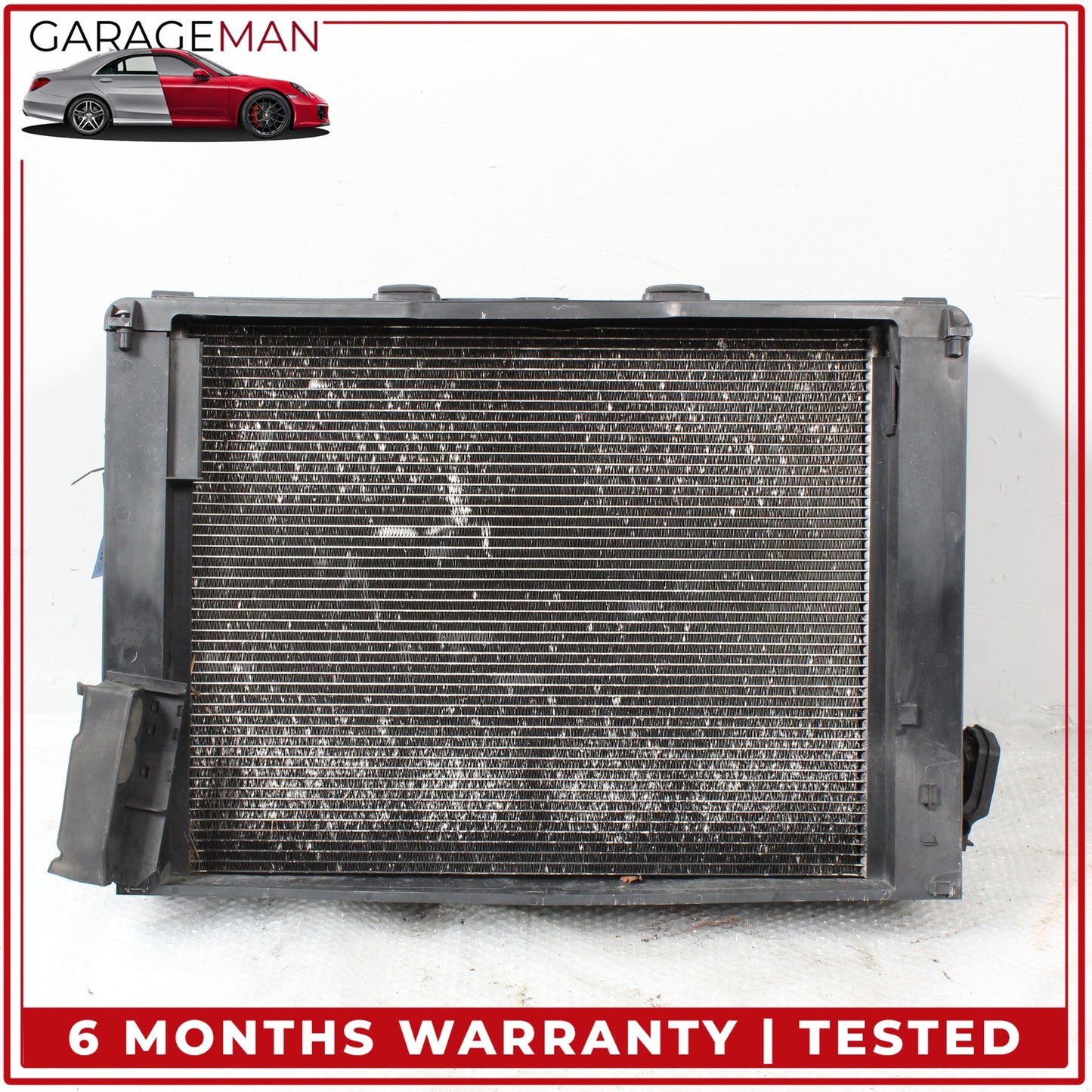 2011 BMW 528i F10 N52 Cooling Radiator w/ Fan Assembly 8669005