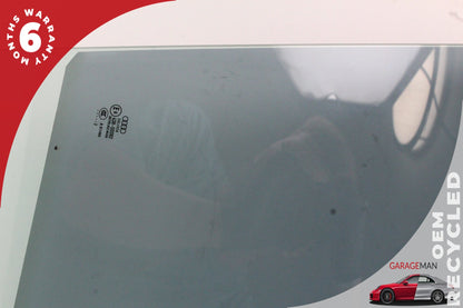 2008-2017 Audi A5 8T Front Right Side Door Window Glass 8T0845202D OEM