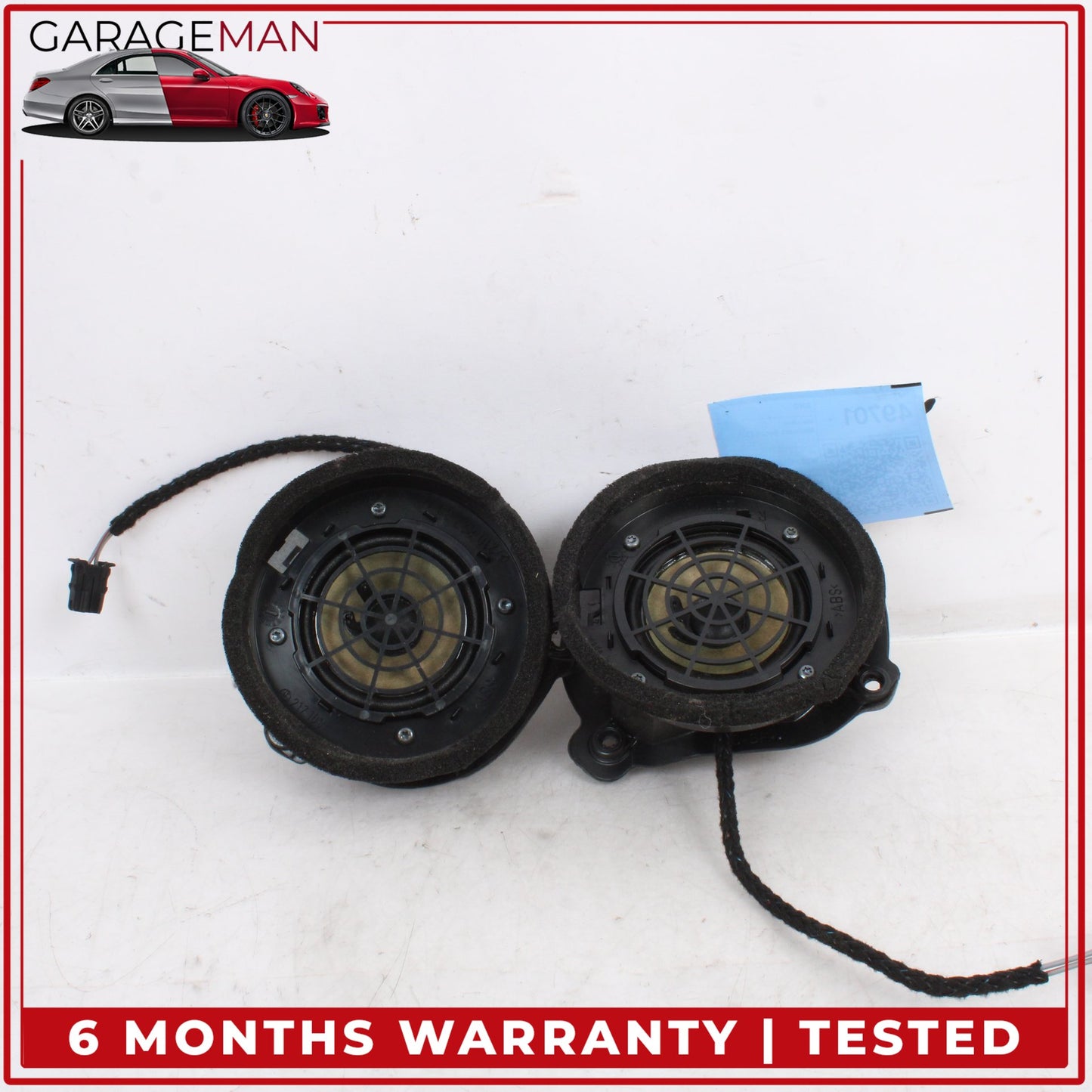 1996-2003 Mercedes E320 Rear Right and Left Door Sound Audio Speaker Set OEM