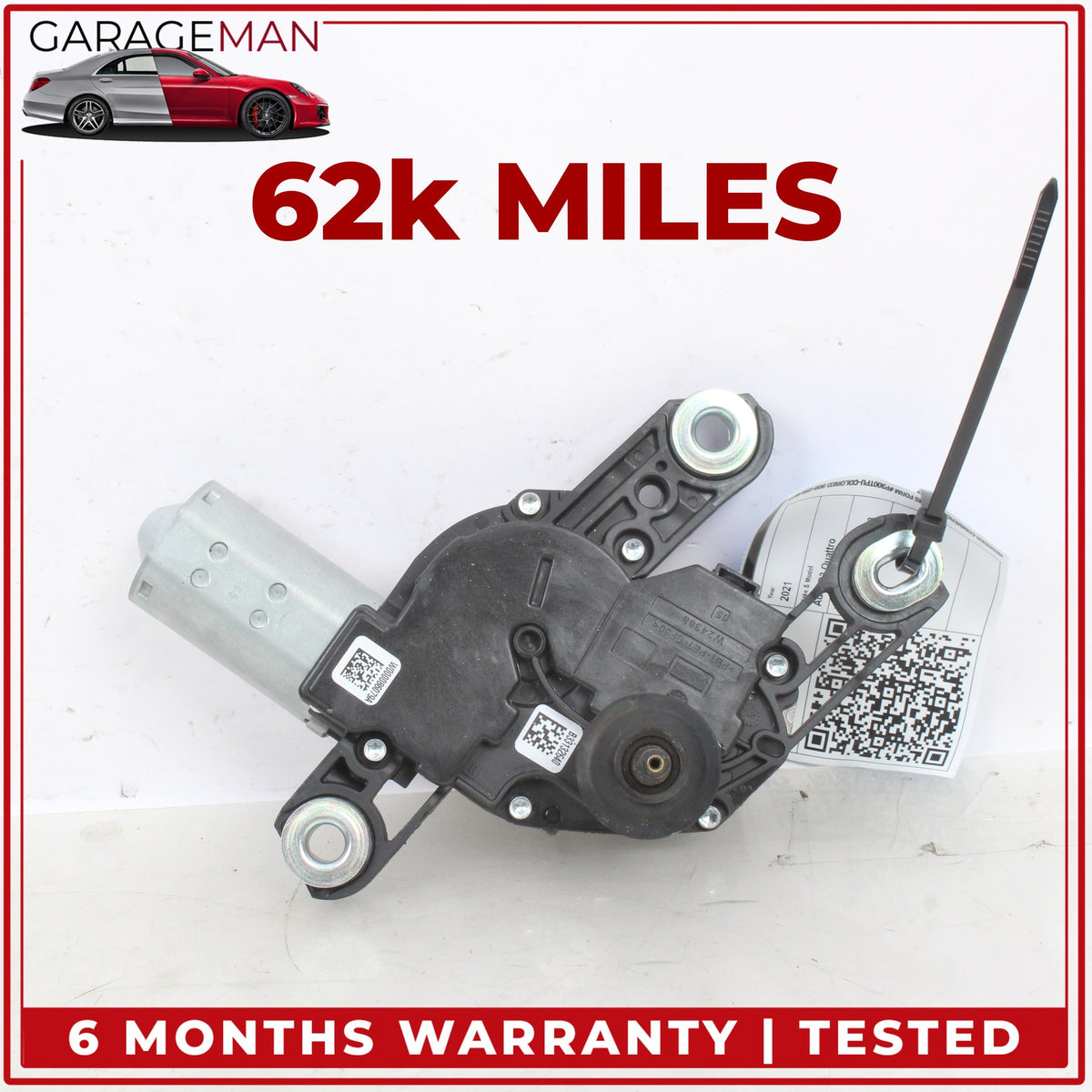 2019-2025 Audi Q3 Rear Windshield Back Window Glass Wiper Motor 5E5955711B OEM