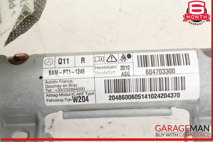 08-14 Mercedes W204 C300 C250 Right Side Roof Curtain Airbag Air Bag OEM