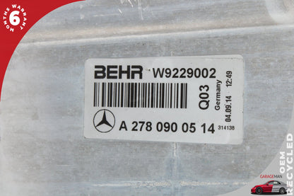 2015 Mercedes-Benz GL550 X166 - Air Intake Manifold Distributor Engine Intercooler Radiator PN: 2780900514